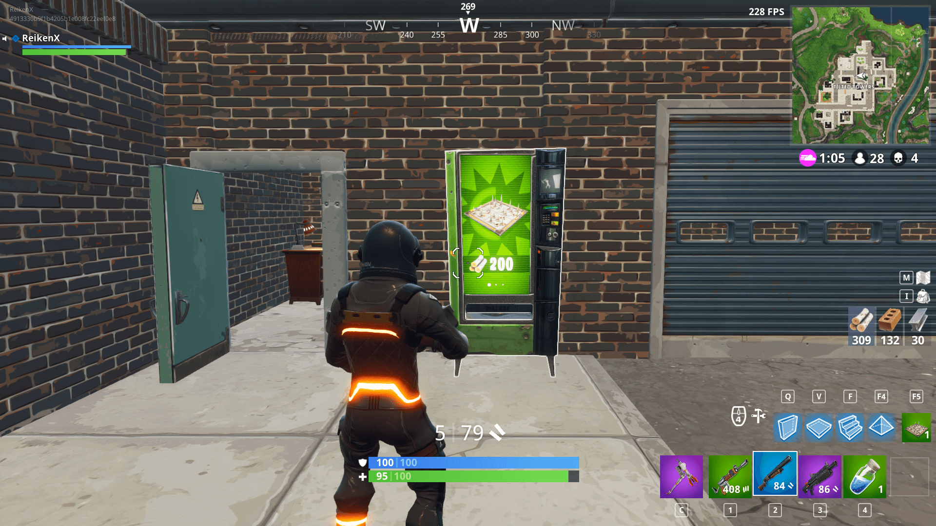 Fortnite Distributeurs automatiques, lieu et carte Breakflip Actualités et guides sur les